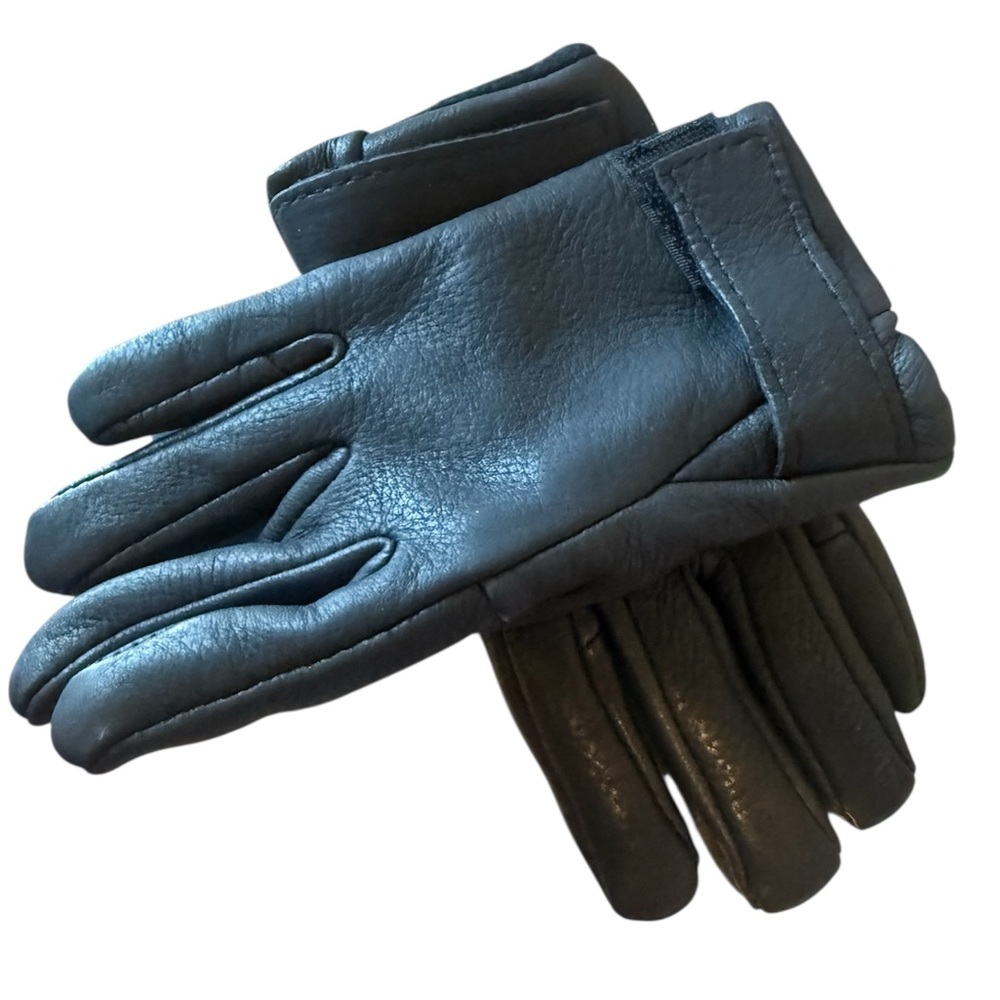Women's Black Leather Gloves NWOT
